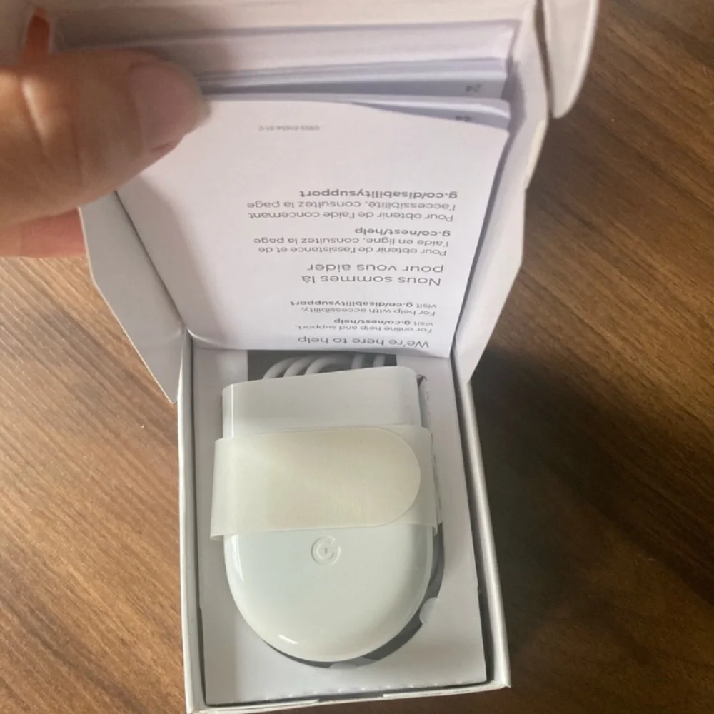 Google Nest Thermostat Accessory in White